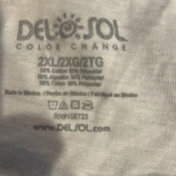 Del Sol Color Changing Tank Top NWT - Picture 5 of 5